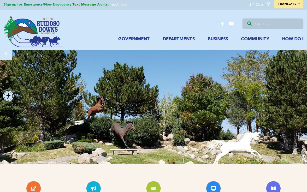 Ruidoso Downs criminal records city government page