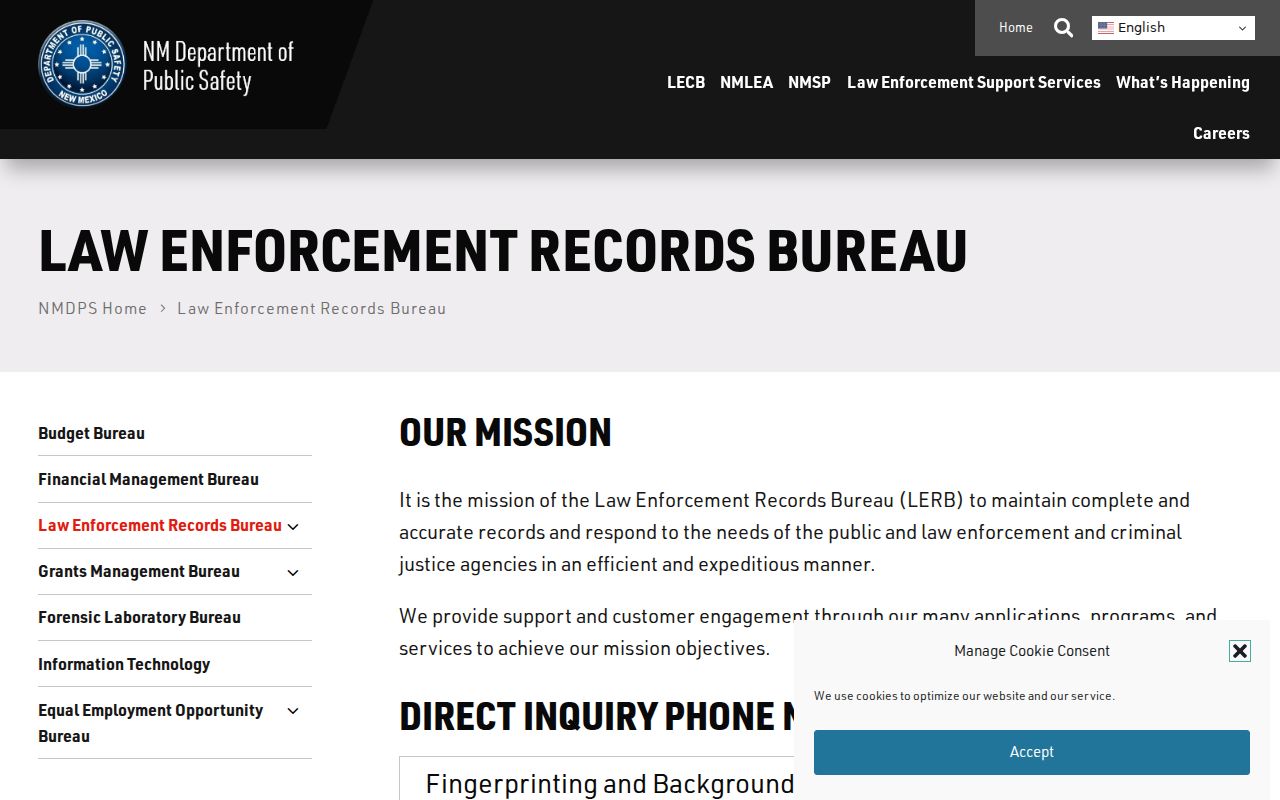Lincoln County sex offender search information from New Mexico DPS records bureau
